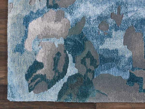 Nourison Prismatic PRS14 Grey Rug
