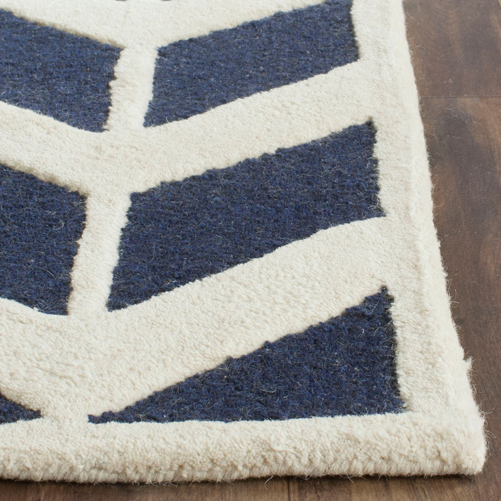 Safavieh Clearance Cambridge CAM718M Navy Rug