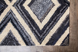Anji Mountain Bamboo Rug, Co. Bell Bottom Blues AMB1121 Grey Rug