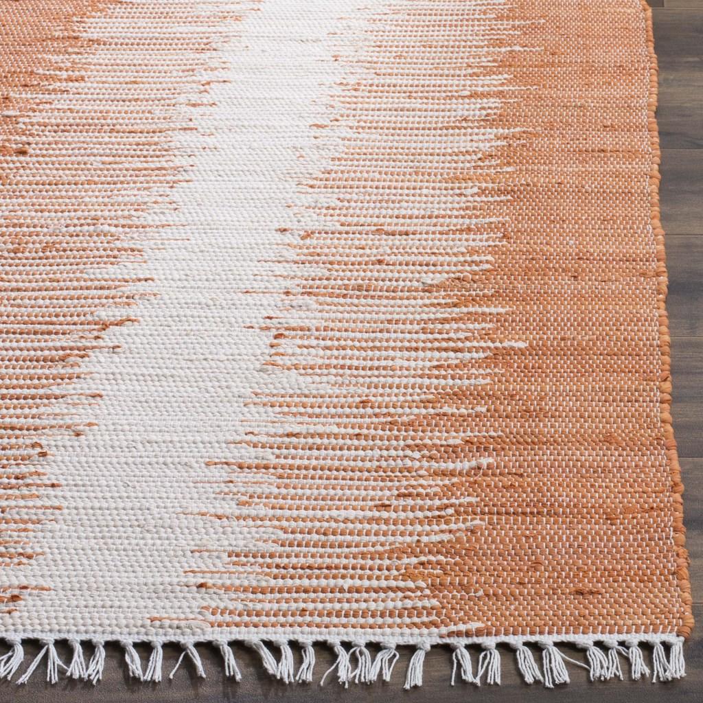 Safavieh Clearance Montauk MTK751C Orange Rug