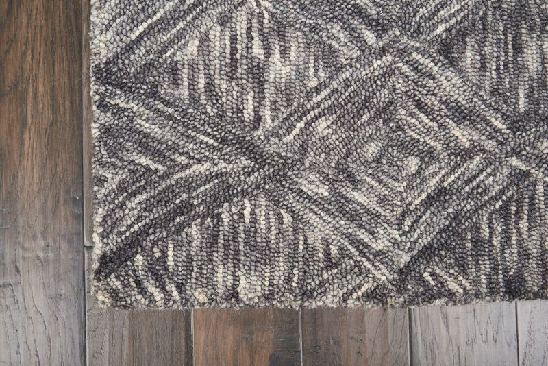 Nourison Sale Interlock ITL01 Charcoal Rug