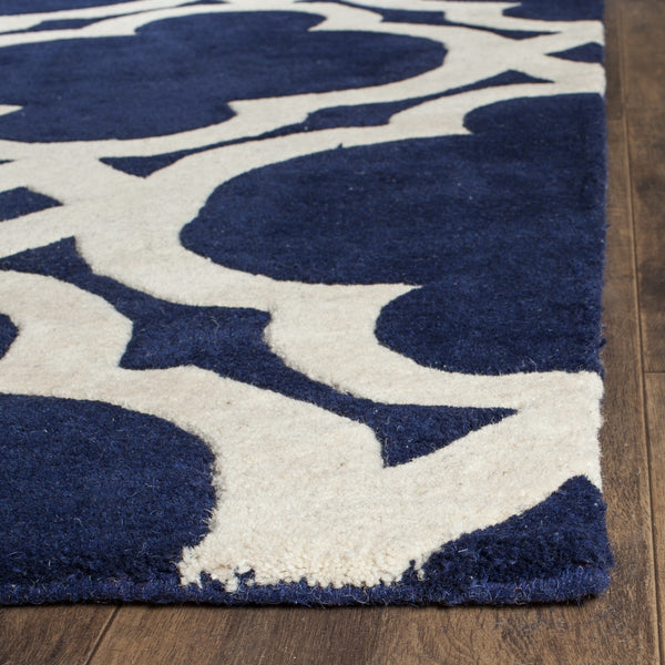 Safavieh Clearance Chatham CHT762C Navy Blue Rug