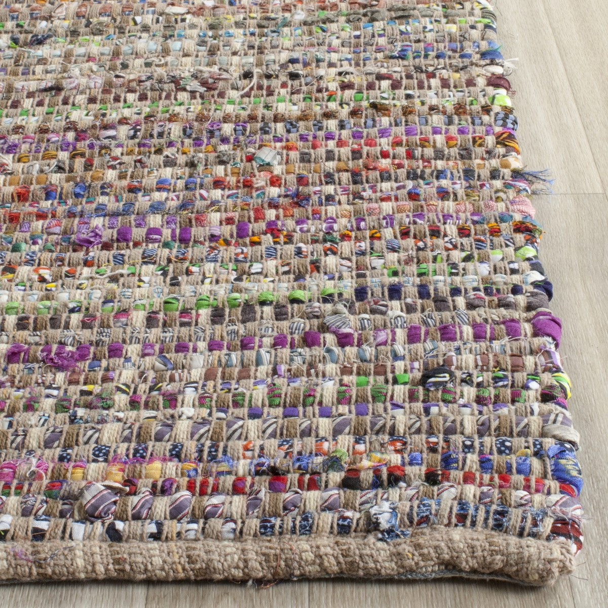 Safavieh Clearance Nantucket NAN220E Beige Multi Rug