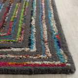 Safavieh Clearance Nantucket NAN609A Charcoal Multi Rug
