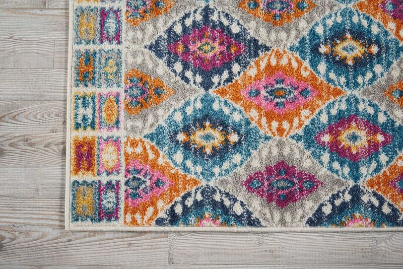Nourison Clearance Passion PSN02 Teal Rug