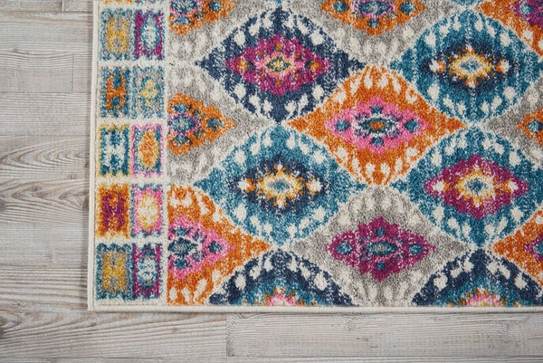 Nourison Clearance Passion PSN02 Teal Rug