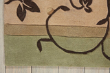 Nourison Sale Contour CON10 Green Rug