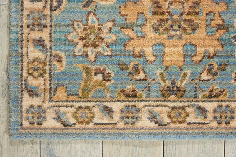 Nourison Clearance Timeless TML19 Light Blue Rug