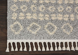 Nourison Clearance Moroccan Shag MRS02 Silver Rug