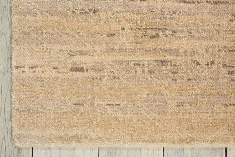 Nourison Clearance Silk Elements SKE27 Beige Rug
