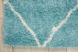 Nourison Clearance Brisbane BRI03 Aqua Rug