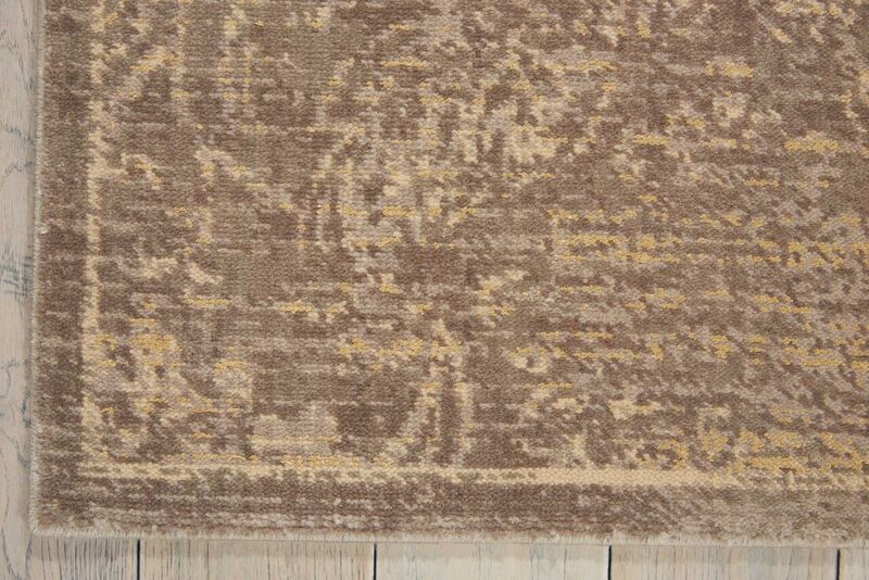 Nourison Silken Allure SLK19 Mushroom Rug