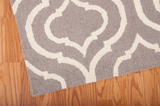 Nourison Clearance Linear LIN15 Silver Rug