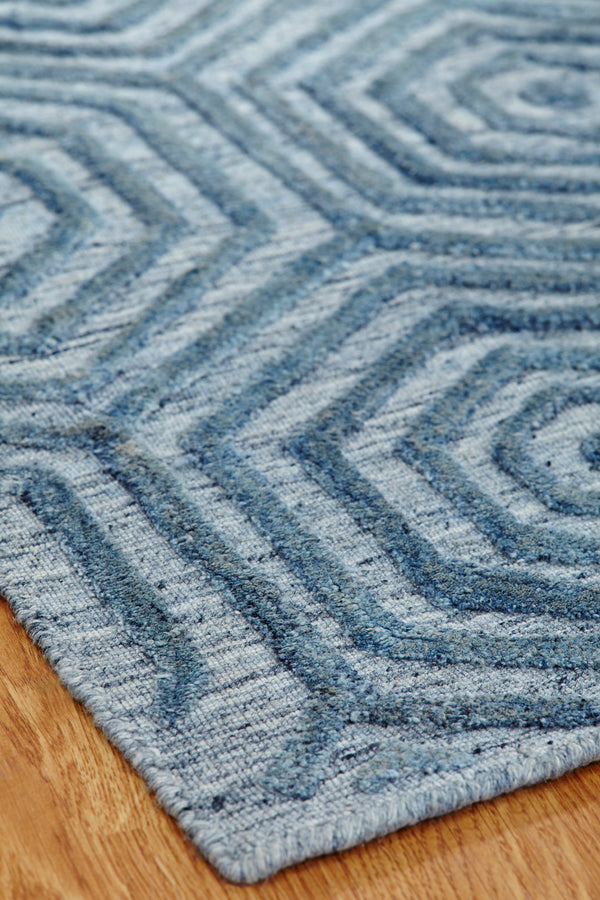 Rugs Done Right Timberton TM96 Ocean Blue Rug