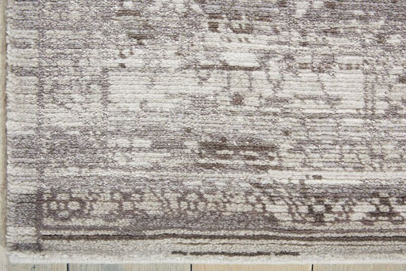 Nourison Clearance Twilight TWI01 Silver Rug