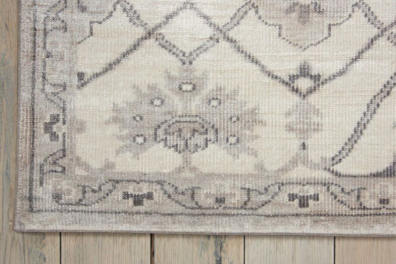 Nourison Aldora ALD01 Silver Rug