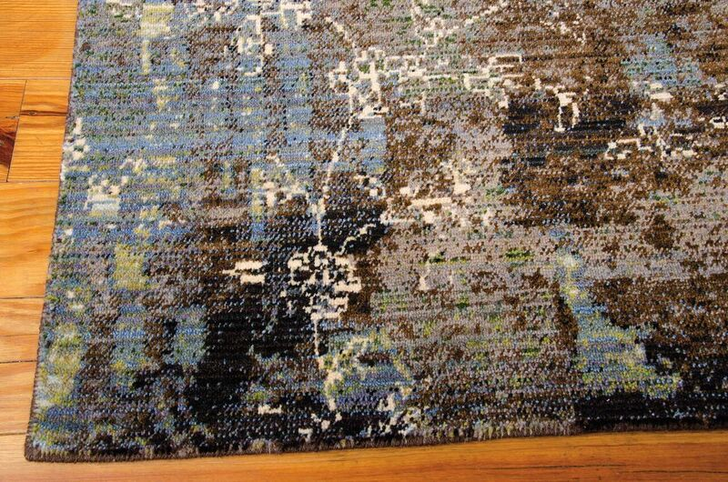 Nourison Clearance Rhapsody RH006 Seaglass Rug