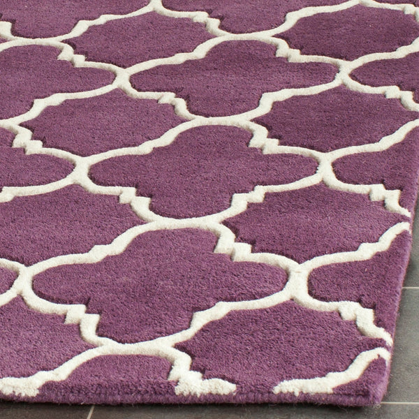 Safavieh Clearance Chatham CHT717F Purple Rug