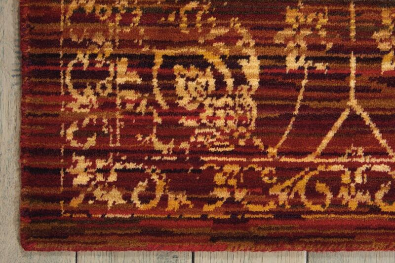 Nourison Clearance Rhapsody RH007 Sienna Rug