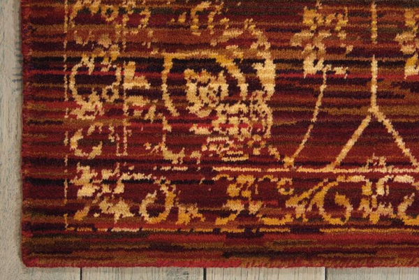 Nourison Clearance Rhapsody RH007 Sienna Rug
