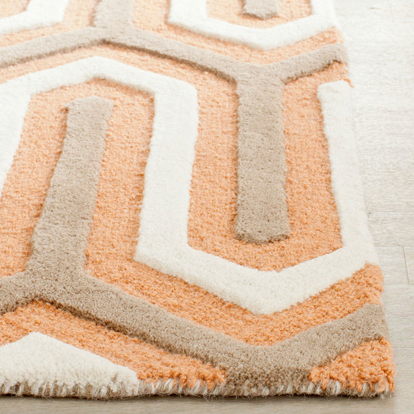 Safavieh Clearance Cambridge CAM351Y Orange Rug