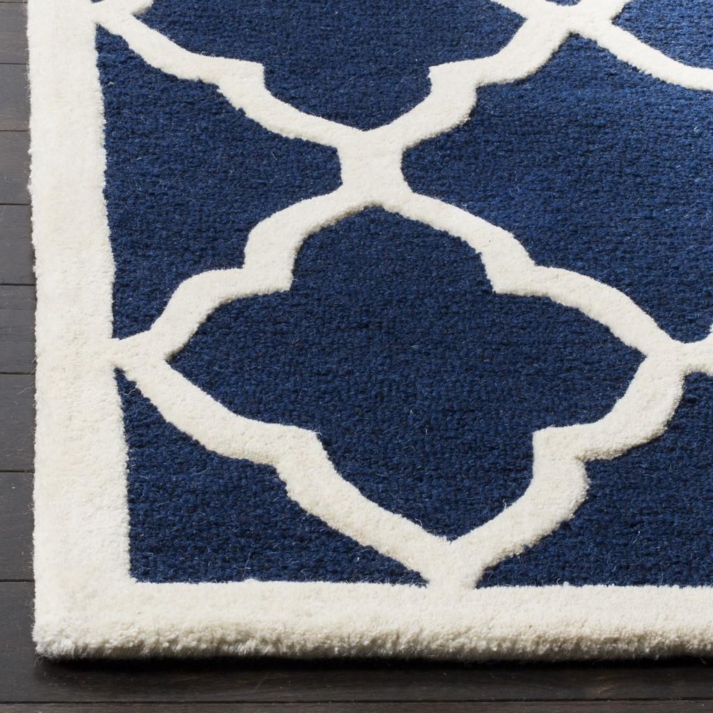 Safavieh Clearance Cambridge CAM312M Navy Rug