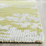 Safavieh Clearance Stone Wash STW235A Chartreuse Rug