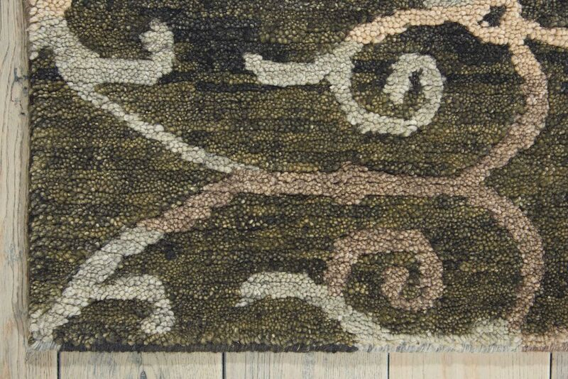 Nourison Clearance Tahoe Modern MTA05 Charcoal Rug