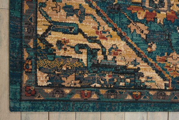 Nourison Clearance 2020 NR206 Teal Rug