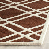 Safavieh Clearance Cambridge CAM142H Dark Brown Rug