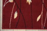 Nourison Clearance Grafix GRF15 Red Rug