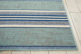 Nourison Clearance Lido LID02 Aqua Rug