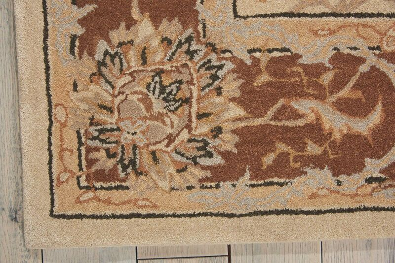 Nourison Clearance Heritage Hall HE27 mist Rug