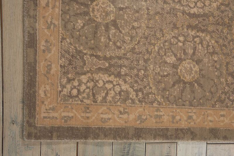 Nourison Clearance Silken Allure SLK04 Mushroom Rug