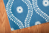 Nourison Clearance & Garden RS085 Navy Rug