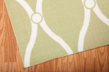 Nourison Clearance & Garden RS089 Green Rug