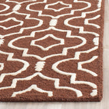 Safavieh Clearance Cambridge CAM141H Dark Brown Rug