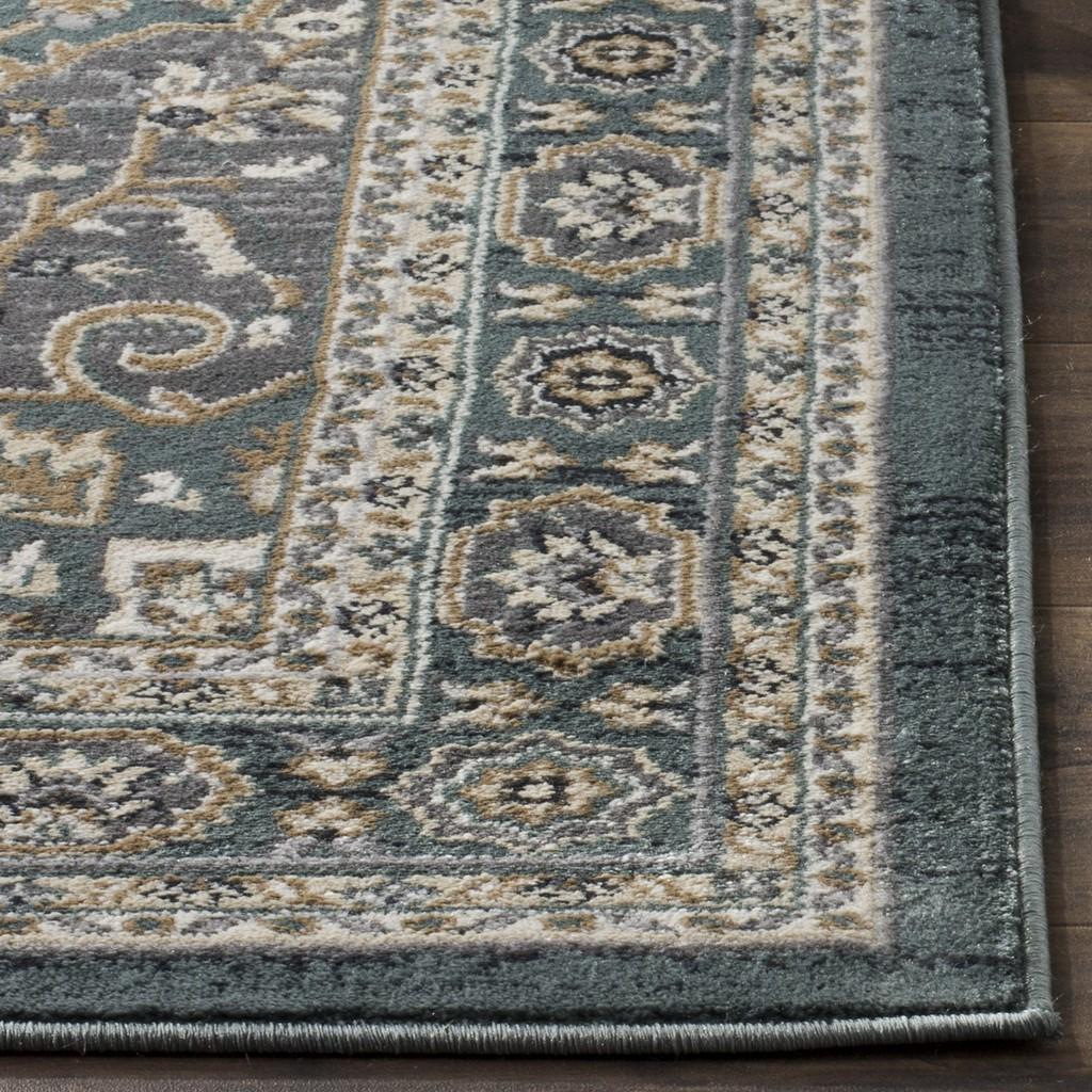 Safavieh Clearance Lyndhurst LNH338A Teal Grey Rug