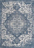 unique loom jill zarin outdoor dubai blue rug