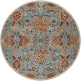 Surya Rug Co. Caesar Blue Rug | Round Rugs | Rugs Done Right 