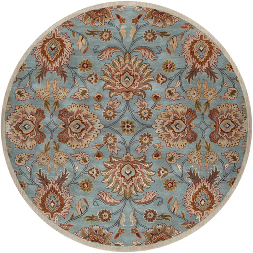 Surya Rug Co. Caesar Blue Rug | Round Rugs | Rugs Done Right 