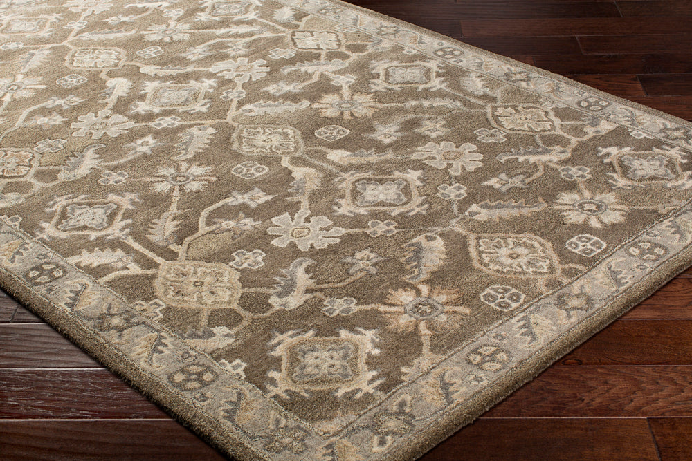 Surya Rug Co. Caesar Dark Brown Rug | Dark Brown Rugs | Rugs Done Right