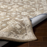 Surya Rug Co. Caesar Dark Brown Rug | Camel Rugs | Rugs Done Right