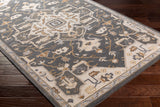 surya caesar cae 1216 charcoal rug
