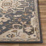 surya caesar cae 1216 charcoal rug