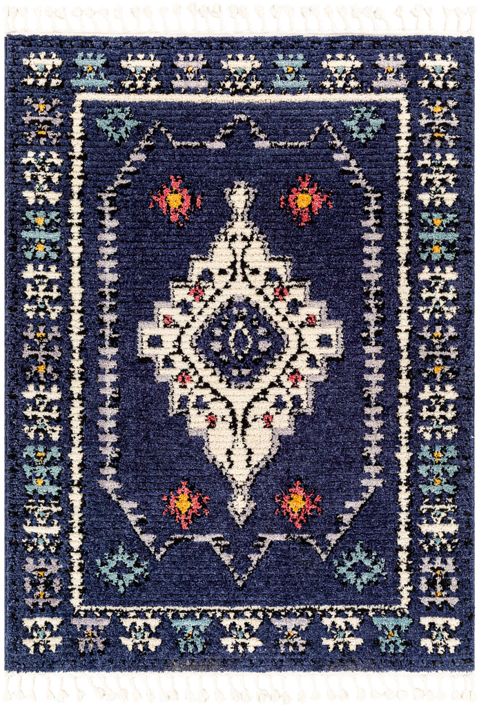 surya casablanca shag cag 2302 navy rug