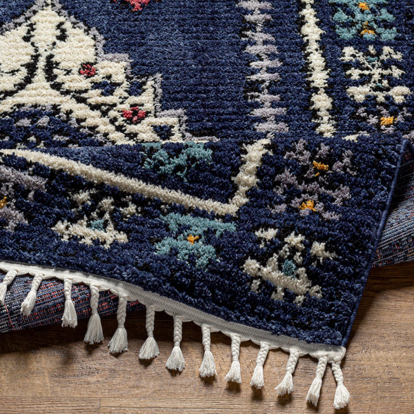 surya casablanca shag cag 2302 navy rug