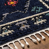 surya casablanca shag cag 2302 navy rug