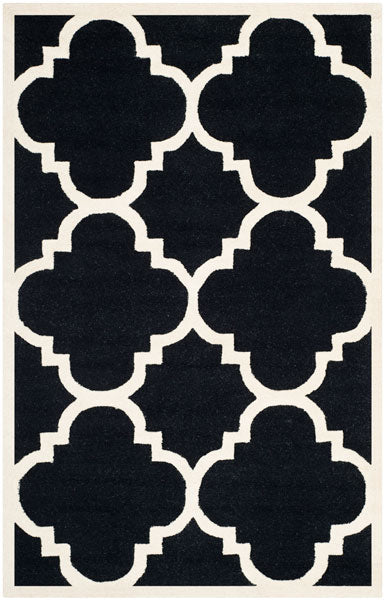 Safavieh Clearance Cambridge CAM140E Black Rug