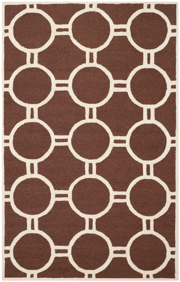 Safavieh Clearance Cambridge CAM145H Dark Brown Rug